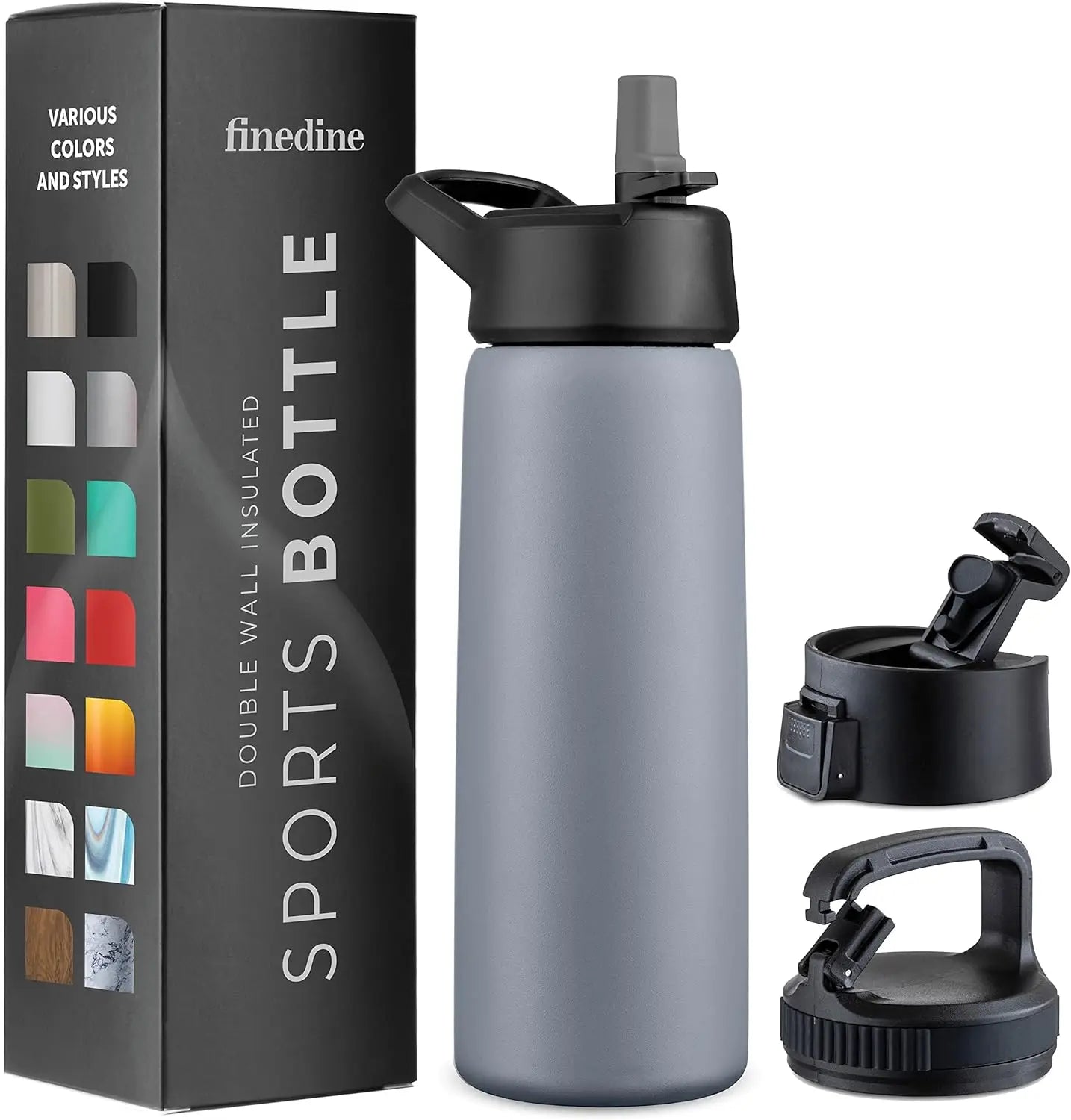 Insulated Water Bottles with Straw